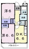 アヴェニュー Kの間取り画像