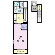 クオーレⅡの間取り画像