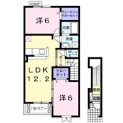 ベル コロレ Aの間取り画像