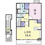 リーヴァ菅池Bの間取り画像