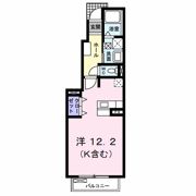 メゾン・ド・プチ・フルールⅠの間取り画像