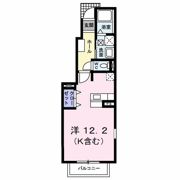 メゾン・ド・プチ・フルールⅢの間取り画像