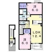 ツーオーテンの間取り画像