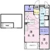 カーサプラシード Bの間取り画像