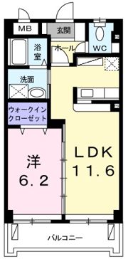 CASA榮の間取り画像