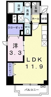 アール メゾン 道頓堀の間取り画像