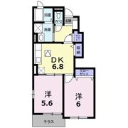 ア－バンヒルズBの間取り画像