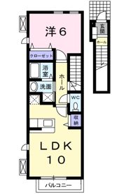 エクシードKの間取り画像