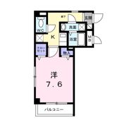 メゾン三光Ⅰの間取り画像