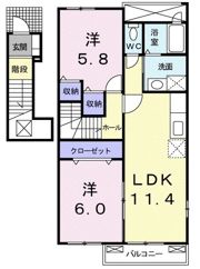 シルビアFjの間取り画像