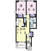 ルーニーの間取り画像