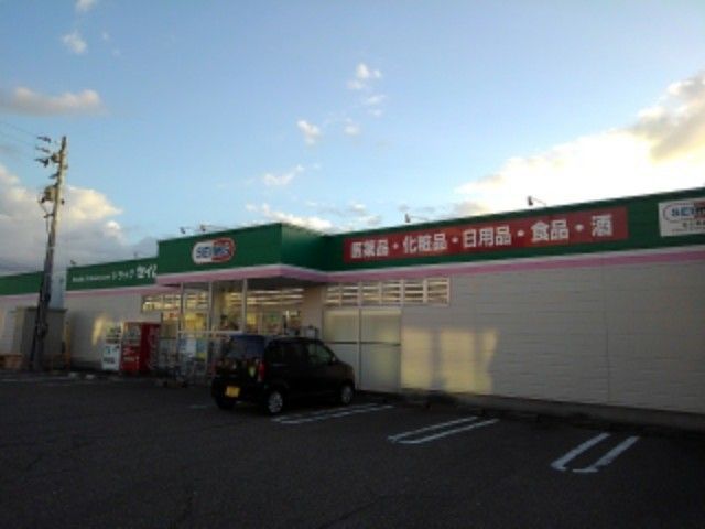 近くのドラッグセムズ西加茂店まで700m（徒歩9分）