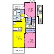 セイバリー Aの間取り画像