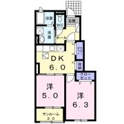 プロムナ－ドYの間取り画像