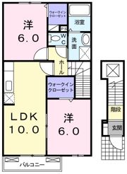 プリムローズINOの間取り画像