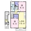 オウジハイツの間取り画像