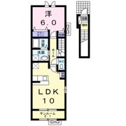 エアリーⅠの間取り画像