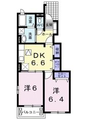 グリーンフォーレストⅢの間取り画像