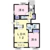ブランシェスⅡの間取り画像