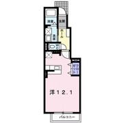 ラフィナートBの間取り画像