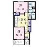 サンライズⅠの間取り画像