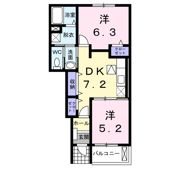 サンライズⅡの間取り画像