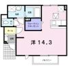 クレストール林 Aの間取り画像