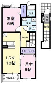 プラシードアルバの間取り画像