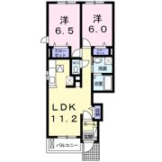 グリーンローズの間取り画像