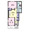 クラール 織部の間取り画像