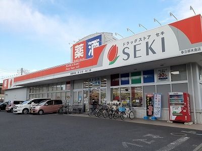 近くのドラッグストアセキまで1,100m（徒歩14分）