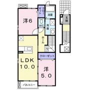 アウローラ赤坂の間取り画像