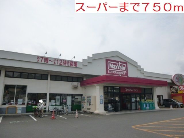 近くのスーパーまで750m（徒歩10分）