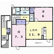 フォルシュ・ジェイ2の間取り画像