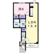 サンリットDの間取り画像