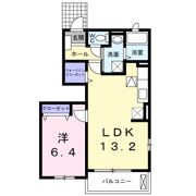 ブルーラグーン Ⅰの間取り画像