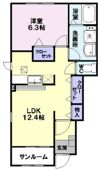 グレース フィールドの間取り画像