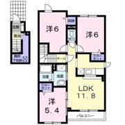 イルミオⅠの間取り画像
