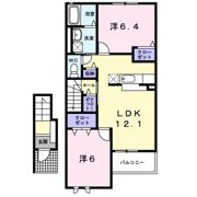 ソフィア Bの間取り画像