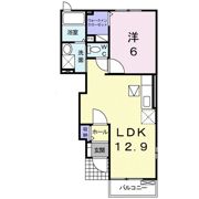 リーフグリーン ハイツⅠの間取り画像