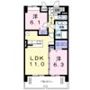 ペットマンションあかやまの間取り画像