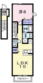 プラッツ くみのきの間取り画像