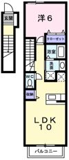プラッツ くみのきの間取り画像