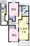 ミルフィーユ Dの間取り画像