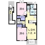 ラフィークBの間取り画像