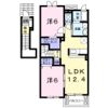 ラフィークBの間取り画像