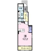 ミルキータウン城所Ⅱの間取り画像