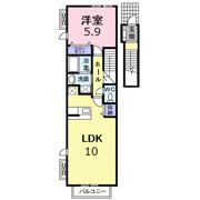 フローラの間取り画像