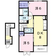 ライフ Fの間取り画像
