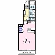 メゾンナリッシュⅡ Bの間取り画像